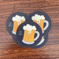 Beer Coasters! 3.7" 60 pt paper coasters. Full color!
