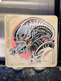 Image 1 of Big chap alien original painting