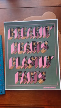 Image 1 of Breakin Hearts, Blastin Farts