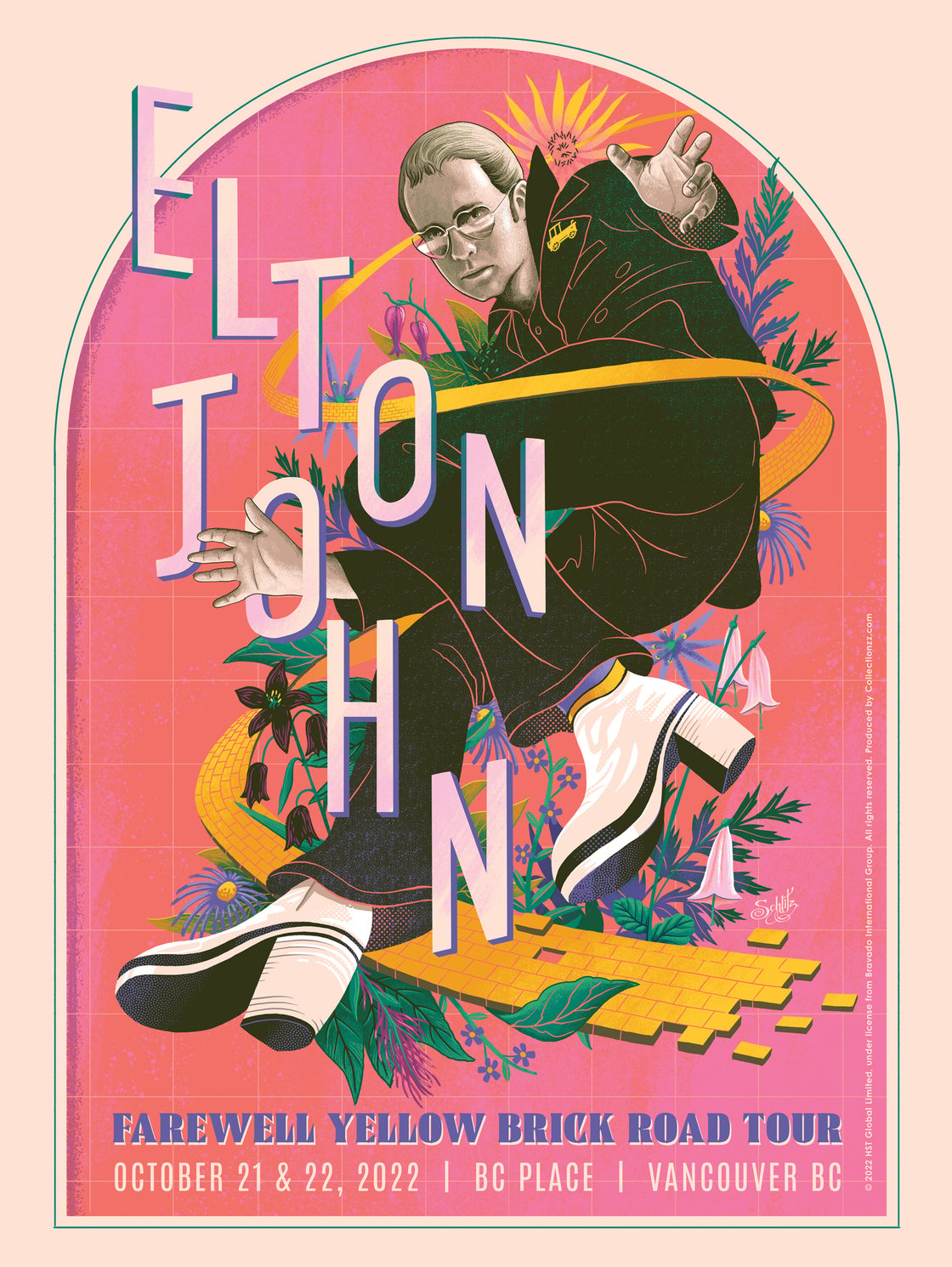 Image of Elton John - Farewell Yellow Brick Road - Limited Artist Editions