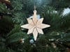Star of Bethlehem Wooden Ornaments (Set of Four)