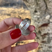 Image 3 of nebula swirl enamel ring