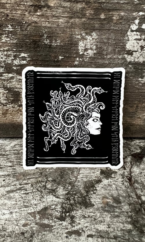 Image of MEDUSA VINYL STICKER