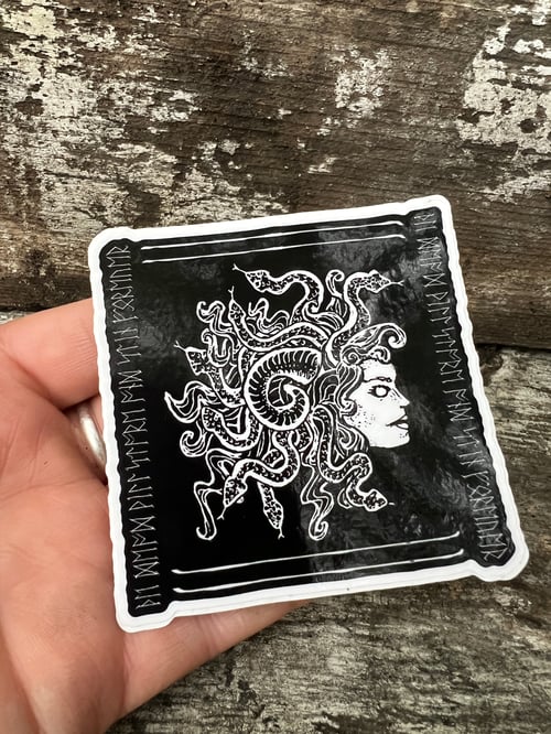 Image of MEDUSA VINYL STICKER