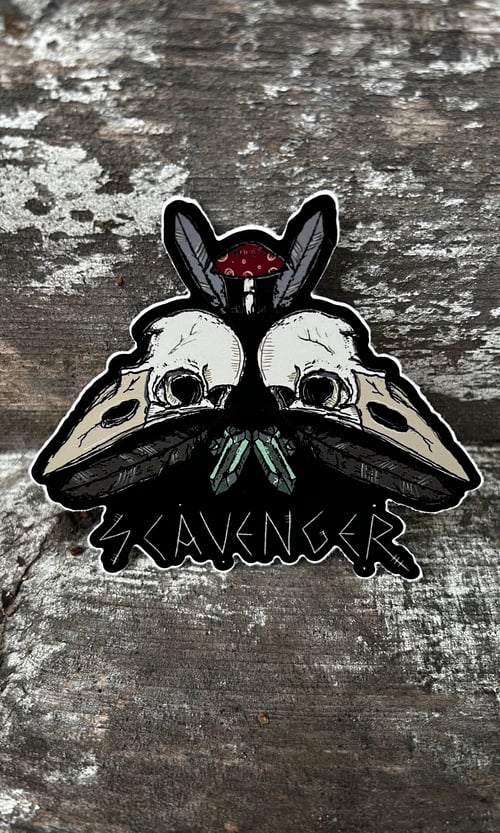 Image of SCAVENGER VINYL STICKER