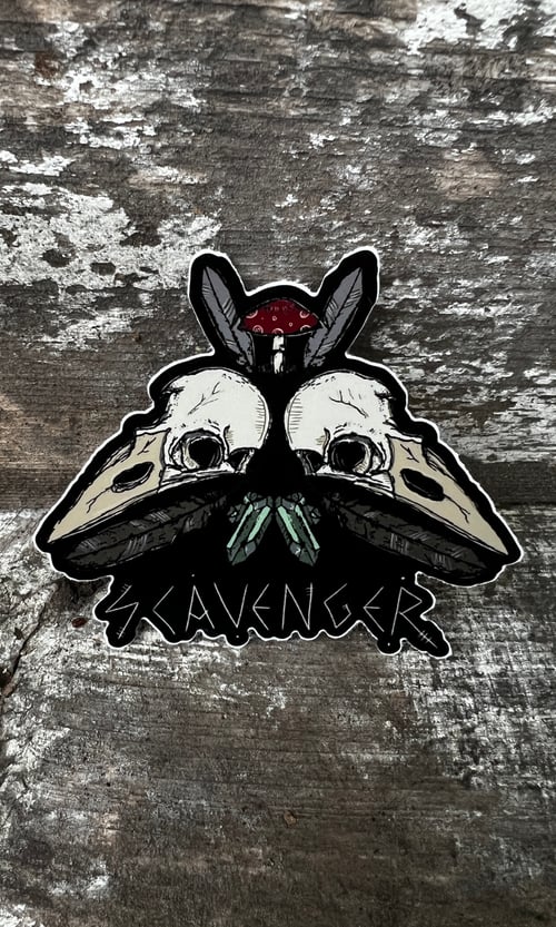 Image of SCAVENGER VINYL STICKER