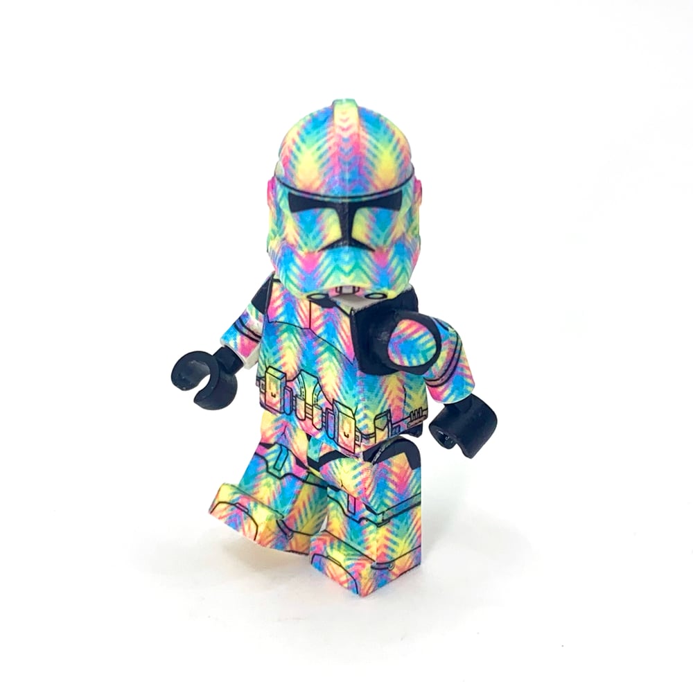 Image of Rainbow Trooper - Geometric