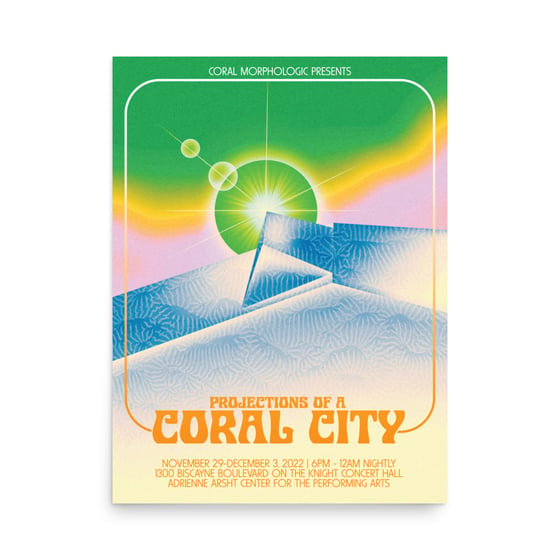 Image of Projections of a Coral City Poster