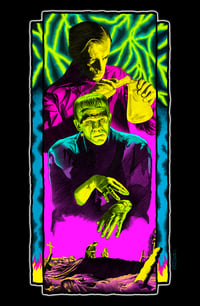 Image 1 of "Man Made Monster" print