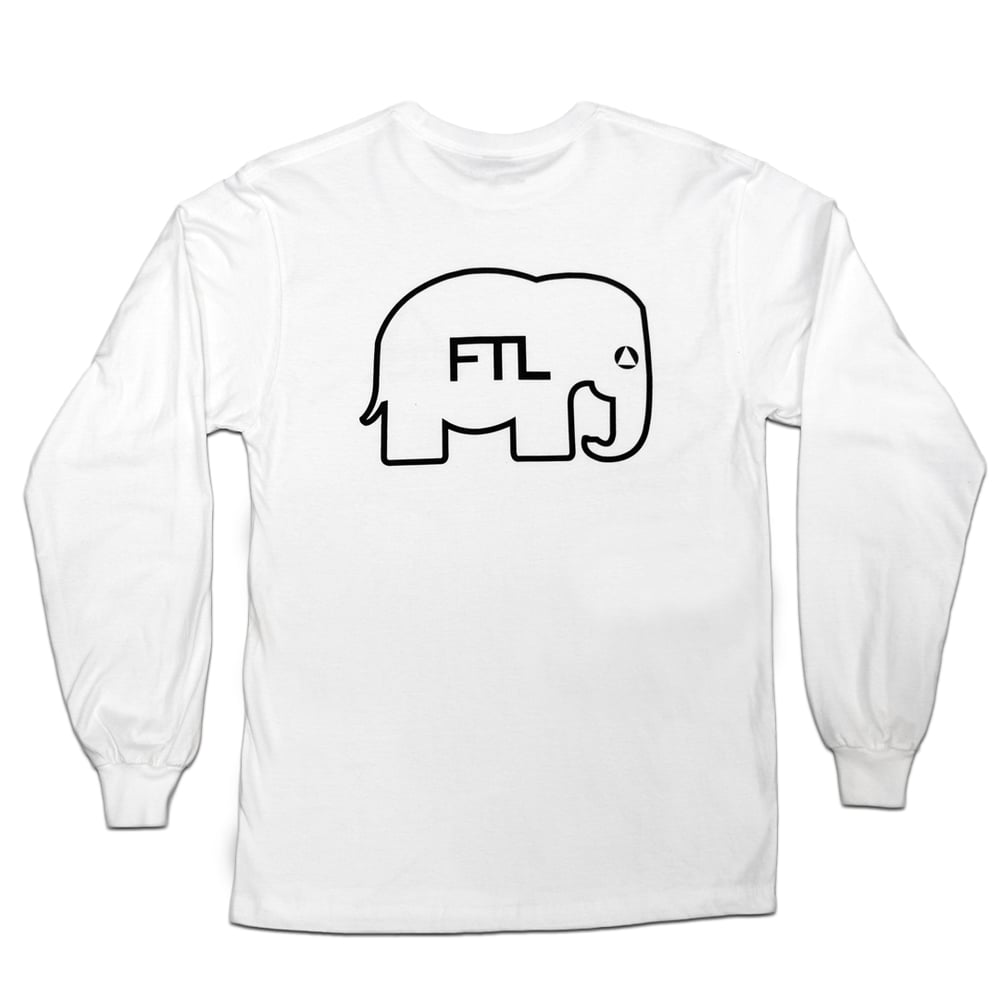 Image of NYC Scape Long Sleeve (White)