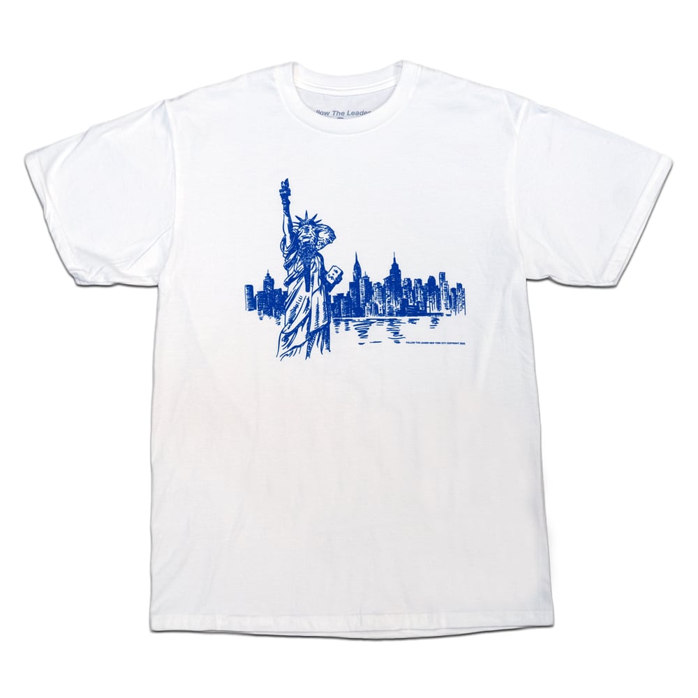 Image of Elephant Skyline Tee (White)