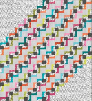 Interlinked Paper Quilt Pattern by Christa Watson (CQ130)