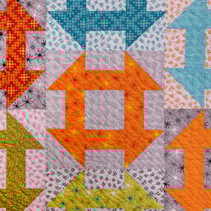 Churn Dash Slide Paper Quilt Pattern by Christa Watson CQ134