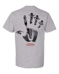 Image 2 of PREORDER - The Cure - Wish - 1992 Tour Shirt Reprint - Gildan Hammer Sport Grey Tee