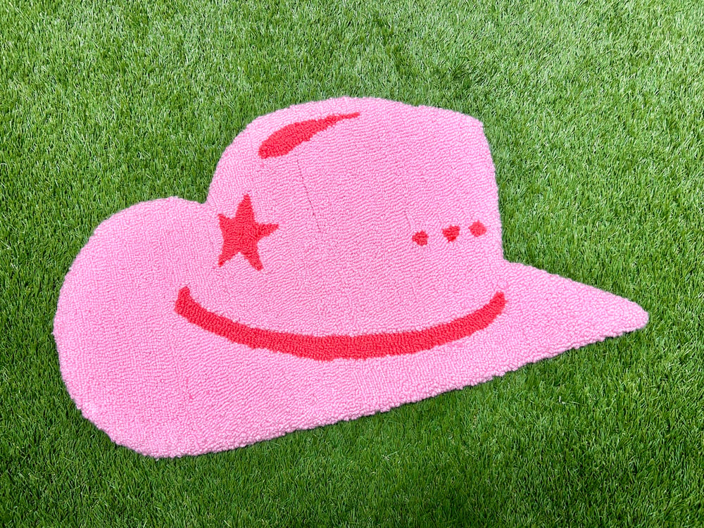 Image of Cowgirl Hat Rug 