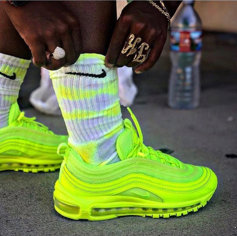 Volt top green socks