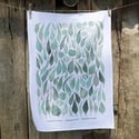 Eucalyptus albens Cotton Linen Tea Towel