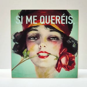 Image of Si me queréis, irse.