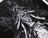 Image 2 of Wolves of the Great Dark ART PRINT