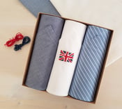 Image of Union Jack Handkerchiefs set
