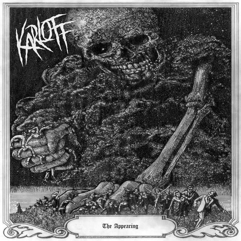 Image of Karloff "The Appearing" _ 12" LP _ Dying Victims Productions