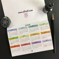 Image 3 of Calendr Elf Celf yn Cymraeg!