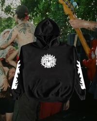 Image 1 of *SALE* FLAMING SUN HOODIE