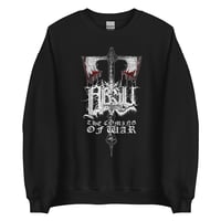 ABSU - THE COMING OF WAR SWEATSHIRT (WHITE PRINT)