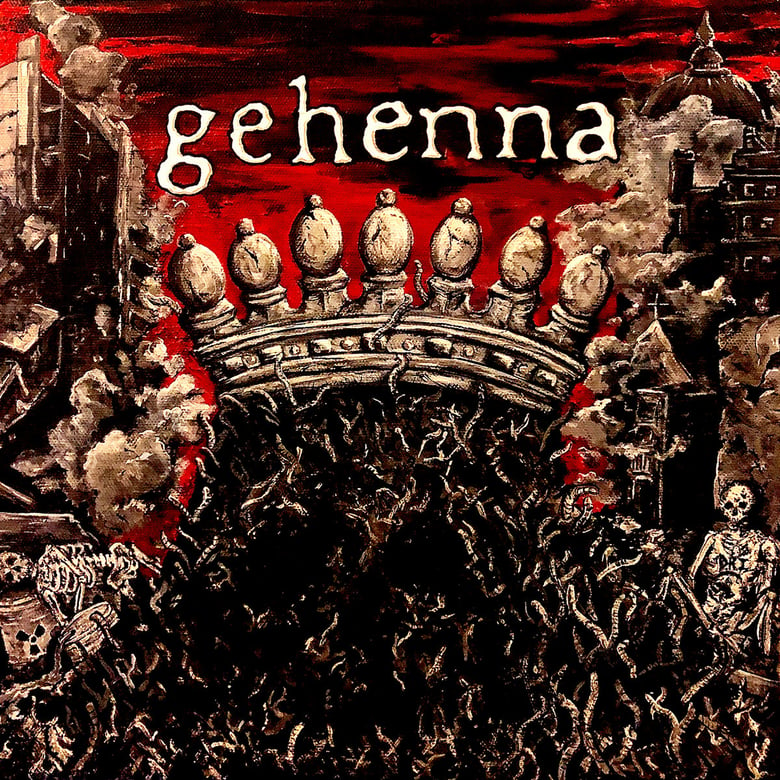 Image of GEHENNA  "Negative Hardcore" _ 12 " LP _ Iron Lung