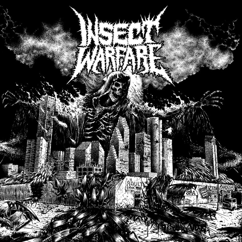 Image of Insect Werfrare "World Extermination" _ 12" LP _ Iron Lung