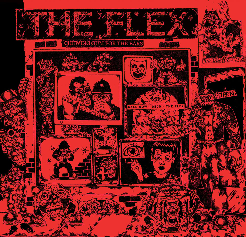 Image of The Flex "Chewing Gum For The Ears" _ 12" LP _ Static Shock Records