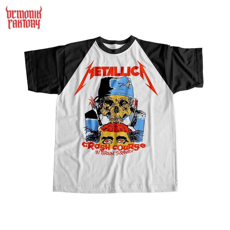 Image of Metallica "Crush Curse In Brain Surgery"  T-Shirt