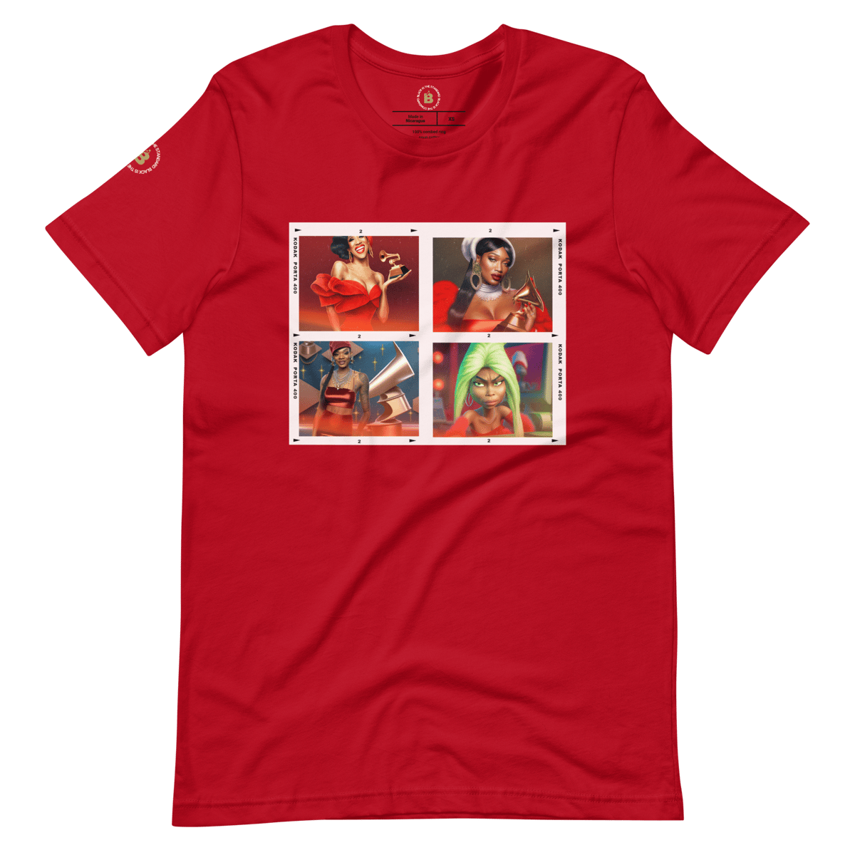 Image of "Petty Boots" Female Rappers Tee