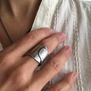 Image of Petal Ring in Sterling Silver