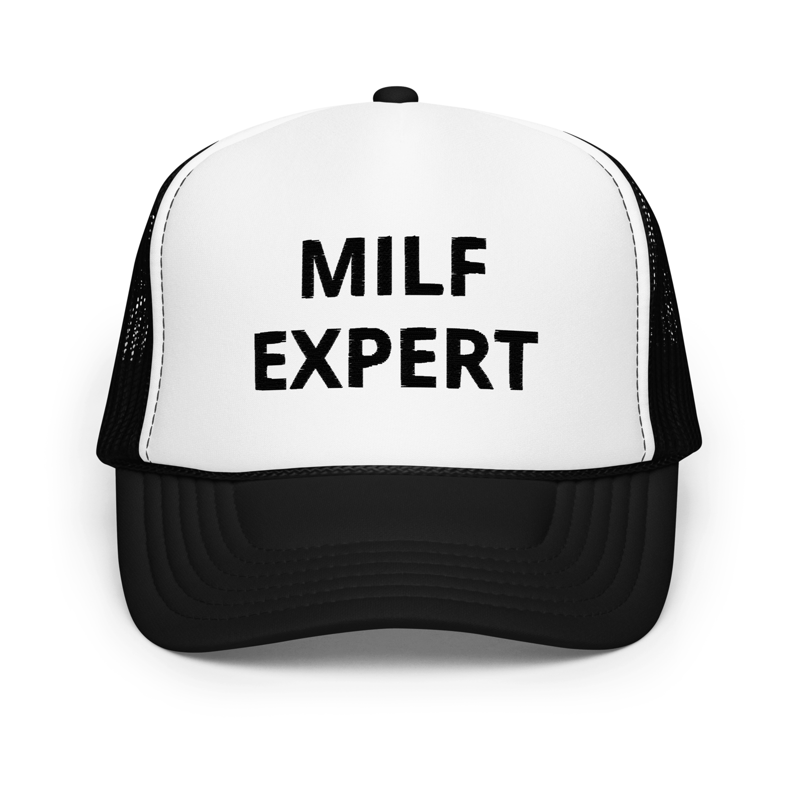 Milf Expert Foam trucker hat KJ fabric