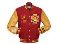 Image 1 of Snoop Dogg Signature Letterman Jacket  (SC) Edition 