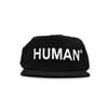 HUMAN®️ Classic (black) snapback cap 