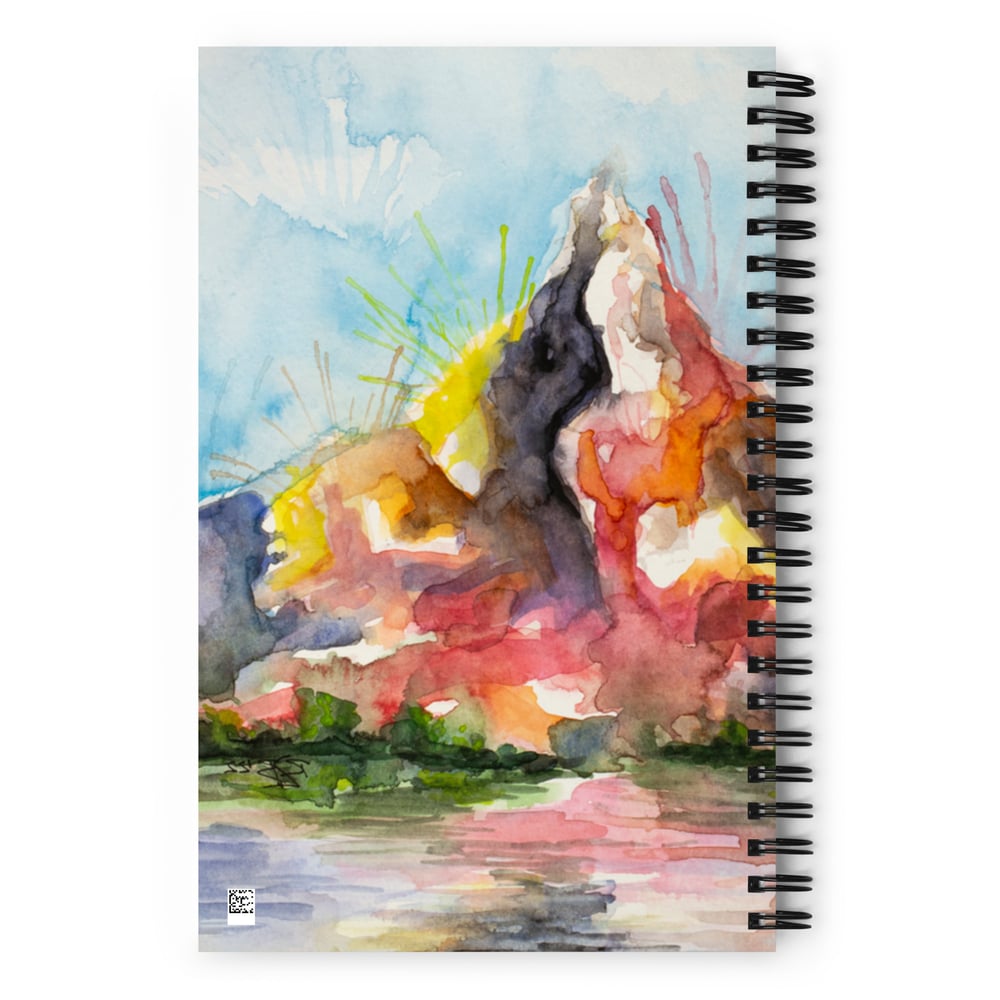 Image of || Notebook || - "The Mountains Were Peaceful That Day Pt. 1"