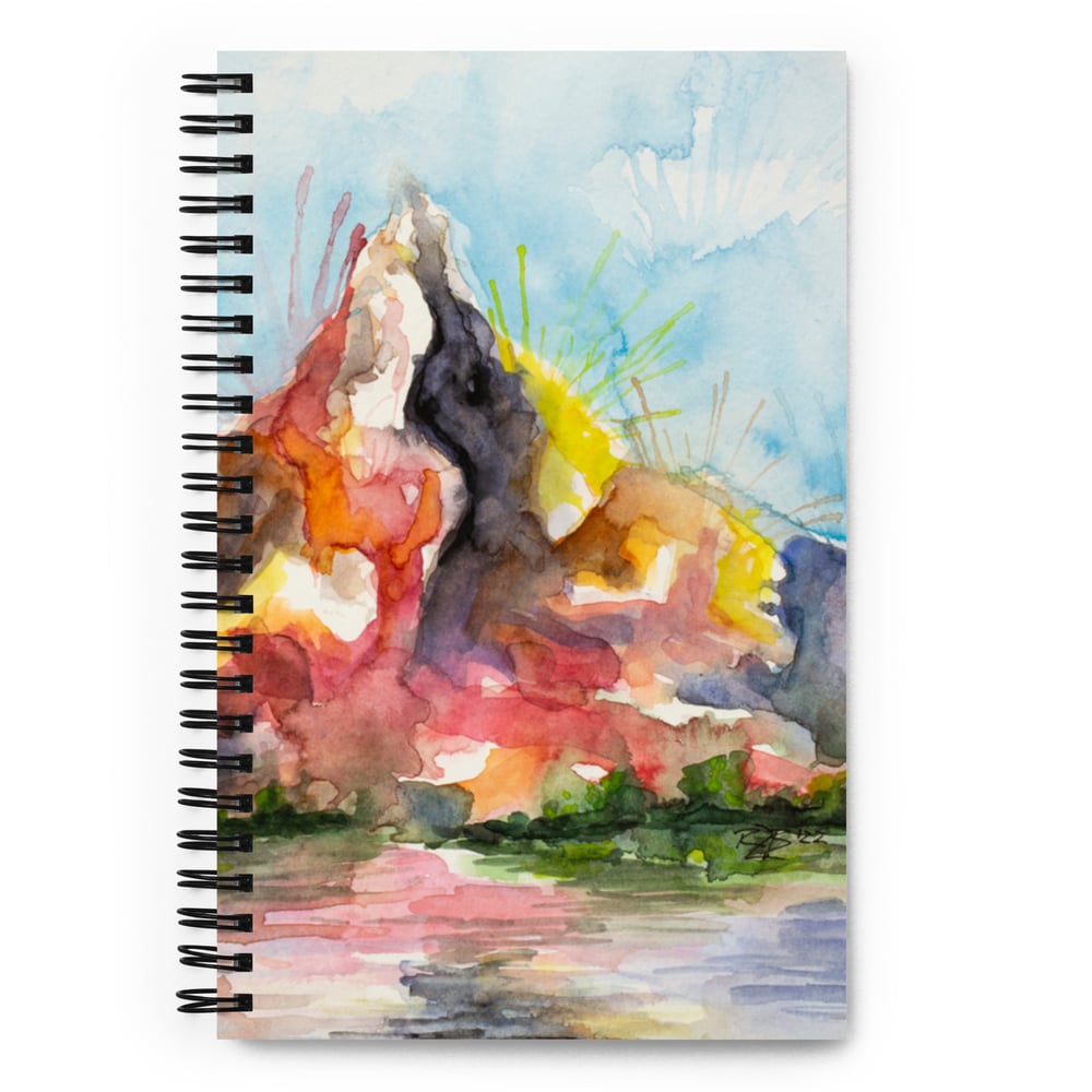 Image of || Notebook || - "The Mountains Were Peaceful That Day Pt. 1"