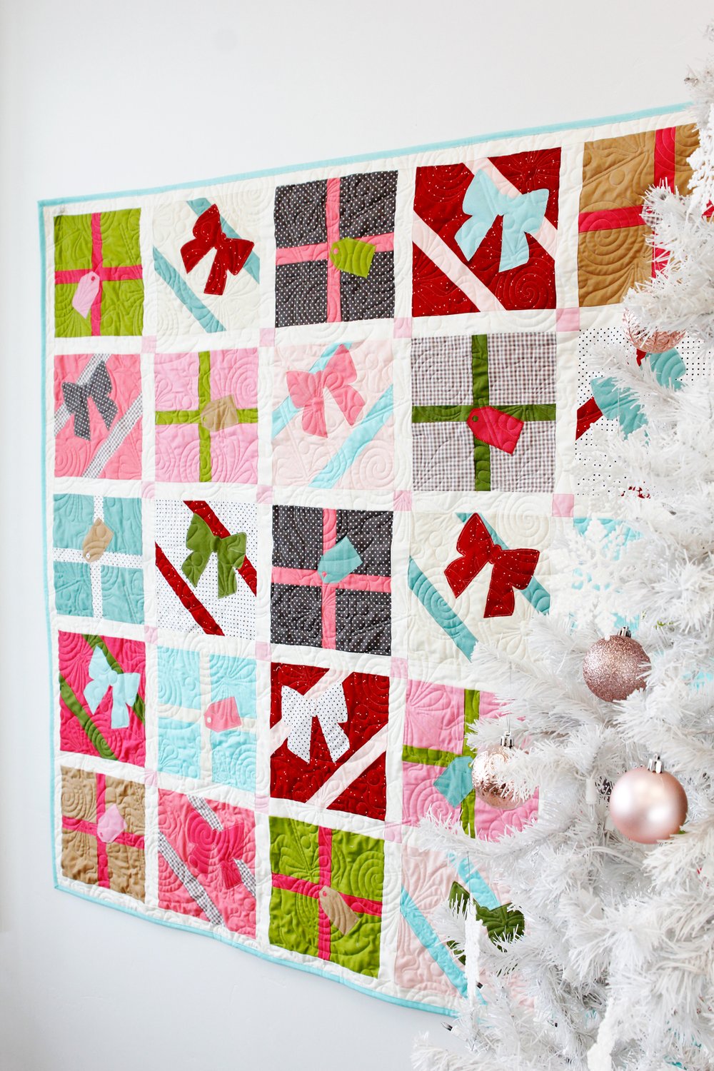Image of Christmas Presents Quilt Pattern