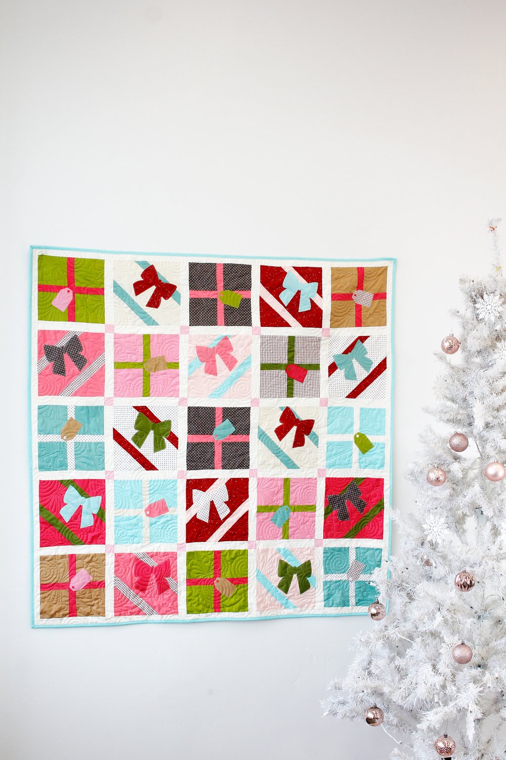Image of Christmas Presents Quilt Pattern