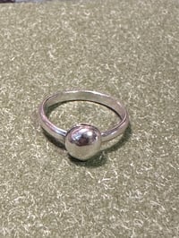 Image 2 of Ride the Sky Sterling Silver Ball Rings