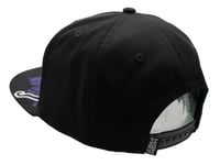 Image 3 of Cats Down Under the Stars Glow in the dark Snapback Hat (Orange Pink Purple)