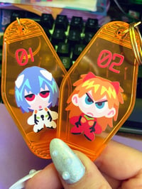 Image 3 of Evangelion Motel Keychains