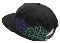 Image 4 of The JellyFish Nebula-SNAPBACK- Glow in the dark String Cheese Incident tribute hat 