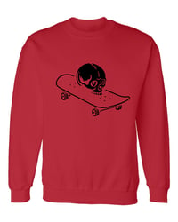 Image 1 of Valley Skate Crew Red Sweatshirt