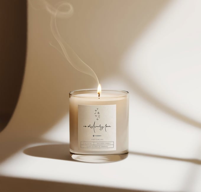 Image of No Ordinary Love  Candle