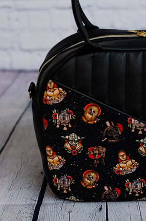 Image of Pinsetter Vintage Bowler Bag - Space Star Tattoo