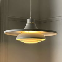 Image 2 of Large Flying Saucer Pendant Light by Alvar Aalto, Finland