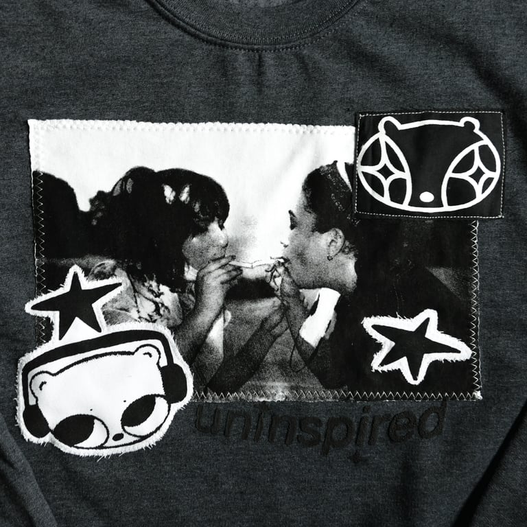 uninspired crewneck Image 2